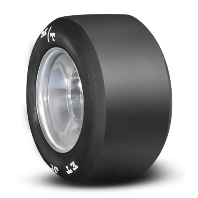 ET Jr 8.0 Inch 18.0/8.0-8 Painted White Letter Racing Bias Tire Mickey Thompson