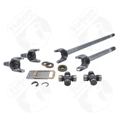 Yukon Front Axle Kit 4340 Chrome-Moly Replacement For 85-88 Ford Dana 60 With 35 Splines Spicer U-Joints Yukon Gear & Axle