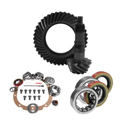 8.8 inch Ford 3.73 Rear Ring and Pinion Install Kit 2.53 inch OD Axle Bearings and Seals Yukon Gear & Axle