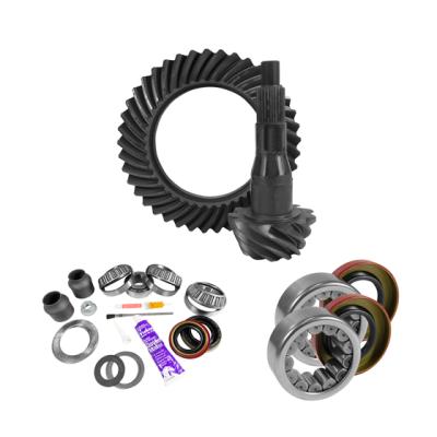 9.75 inch Ford 4.11 Rear Ring and Pinion Install Kit 2.99 inch OD Axle Bearings and Seals Yukon Gear & Axle