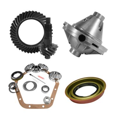 10.5 inch GM 14 Bolt 5.13 Rear Ring and Pinion Install Kit 30 Spline Positraction Yukon Gear & Axle