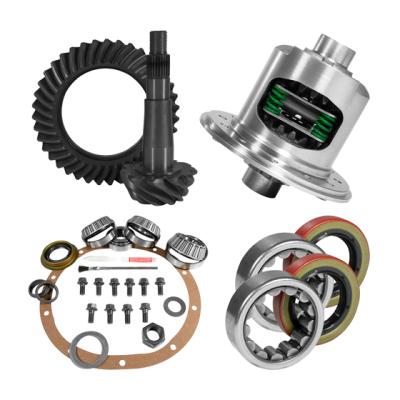 8.25 inch CHY 3.07 Rear Ring and Pinion Install Kit Positraction 1.618 inch ID Axle Bearings Yukon Gear & Axle