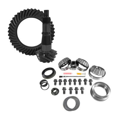 9.5 inch GM 4.56 Rear Ring and Pinion Install Kit Axle Bearings and Seals Yukon Gear & Axle