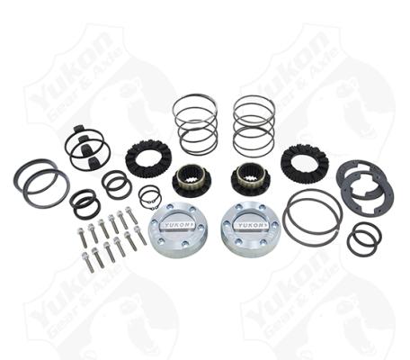 Yukon Hardcore Locking Hub Set For GM 8.5 Inch Front And Dana 44 19 Spline Yukon Gear & Axle