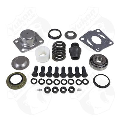Replacement King-Pin Kit For Dana 601 Side Pin Bushing Seals Bearings Spring Cap Yukon Gear & Axle