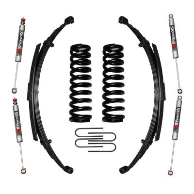 Bronco Suspension Lift Kit 75-77 Bronco w/Shock M95 Performance Shocks 5 Inch Lift Incl. Front/Rear Springs Rear U Bolt Kit Skyjacker