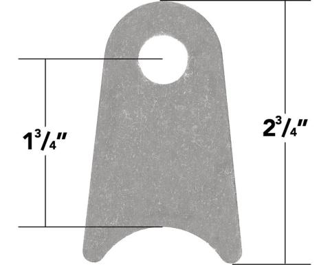 Weld On Coped Tabs Standard 1.5 Inch Cope 10 Pack Trail Gear