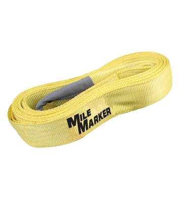 30 Foot Tow Strap 3 Inch x 30 Foot 30,000 LB Capacity Yellow Mile Marker