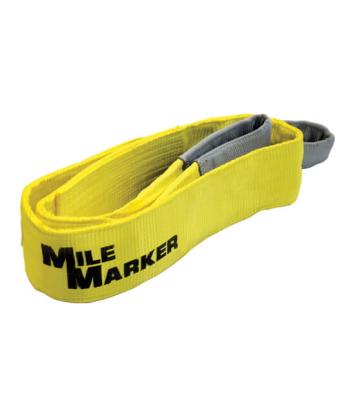 6 Foot Tree Strap Yellow 4 Inch x 6 Foot Mile Marker