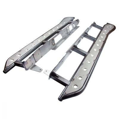 Tacoma APEX Rock Sliders Bare with Fill Plates 05-Present Toyota Tacoma Access Cab Long Bed/Double Cab Short Bed All Pro Off Road