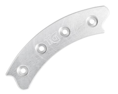 Beadlock Ring Segmented 17 Inch Clear Satin Single Section Trail Gear
