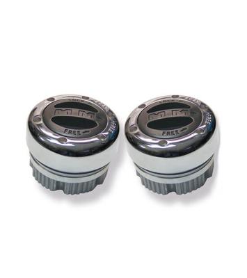 19 Spline Manual Hub 6 Internal Bolts Chrome Street Master Mile Marker