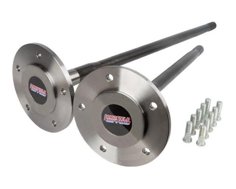 Longfield Rear Axle Shafts Pair Chromo For 98-15 Jimny JB23 Trail Gear