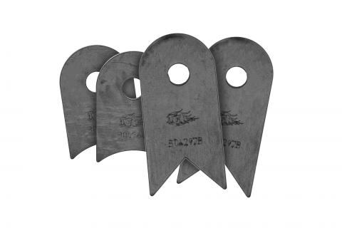 90 Degree Link Tab Small 2 Inch X 0.25 Inch Trail Gear