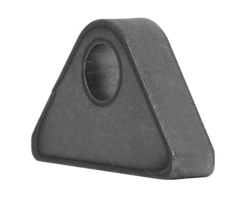 Weld-On Attachment Stl 1/2 Inch Flat 1/2 Inch Hole Trail Gear