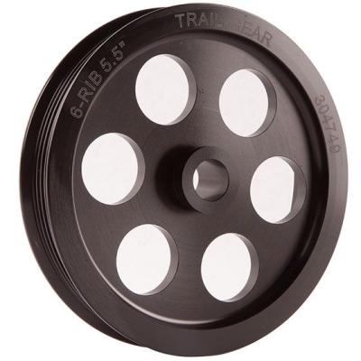 Power Steering Serpentine Pulley 6-Rib 5.5 Inch Trail Gear