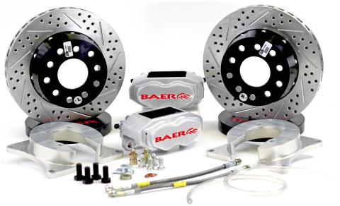 Brake System 11 Inch Rear SS4+ Deep Stage Clear Dana 60 8.75 Housing Ends BAER Brakes