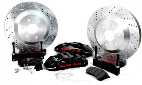 Brake System 15 Inch Front Extreme Black 04-08 F150 4WD BAER Brakes
