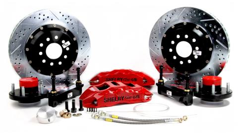 Brake System 15 Inch Front Extreme Red 04-08 F150 2WD BAER Brakes