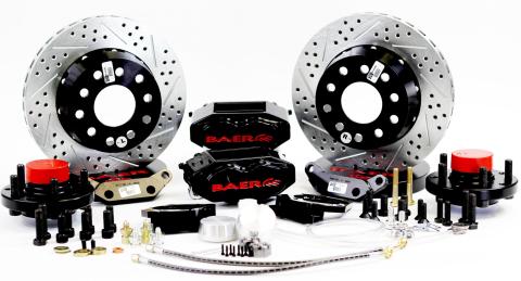 Brake System 11 Inch Front SS4+ Black Alston Chassiworks BAER Brakes