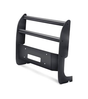 Grille Guard with Winch Carrier Black For 15-19 Silverado 2500/3500 Mile Marker