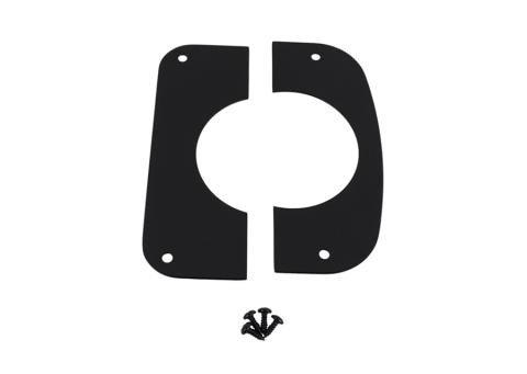 Jeep CJ Column Cover 76-86 CJ Powdercoat Black Kentrol