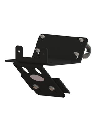 Kawasaki Winch Mount Black Powdercoated Steel 17-19 400 Mule Mile Marker