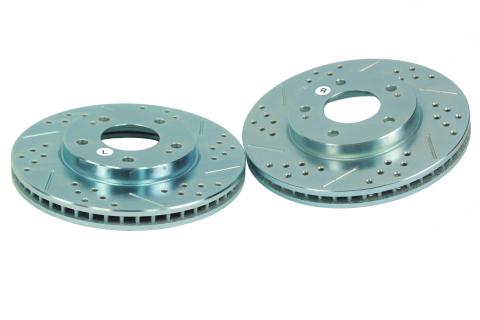 Brake Rotor 11.89 Inch Front 07-15 Jeep Wrangler BAER Sport