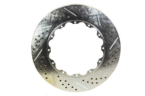 Rotor Replacement 13 Inch .810 Inch Thick Plain No Zinc Drivers Side BAER Brakes