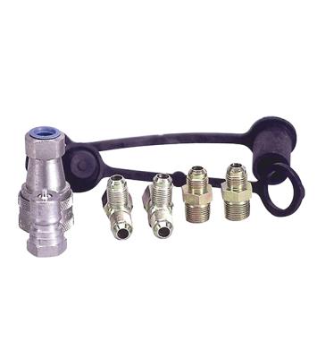 Quick Winch Disconnect Kit Rear Mount Incl. Two 20 foot Hoses And Adapters; For Hydraulic Winches On A Receiver Type Hookup Mile Marker