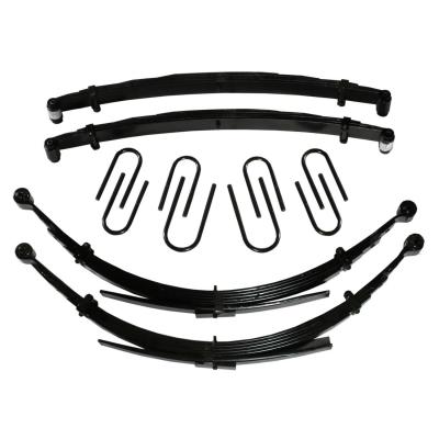 Lift Kit 4 Inch Lift 75-86 K20 Use w/56 Inch Rear Springs Includes Front/Rear Leaf Springs Front/Rear U Bolt Kits Bushing Kit Skyjacker