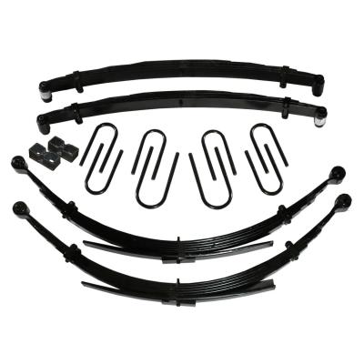 Lift Kit 8 Inch Lift For Use w/56 Inch Rear Spring 69-72 K10, K20 69-72 GMC K15/K1500, K25/K2500 Includes Front/Rear Leaf Springs Front/Rear U Bolt Kit Bushing Kits 2 Inch Rear Blocks Brake Line Brackets Skyjacker