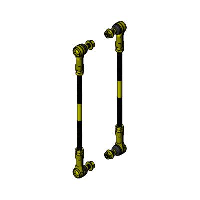 Jeep Wrangler Adjustable Rear Sway Bar End Link 07 Up JK/JL Adjustable Front Sway Bar End Link 07-18 JK Clayton Off Road