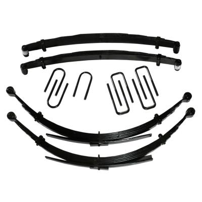 Lift Kit 1 Inch Front/0.5 Inch Rear Lift 89-91 Dodge W250/W350 Includes Front/Rear Leaf Springs Front/Rear U Bolt Kits Front/Rear Bushing Kit Skyjacker