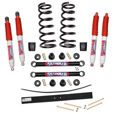 Suspension Lift Kit w/Shock Nitro Shocks 3.5-4 Inch Lift Incl. Coil Springs Skyjacker
