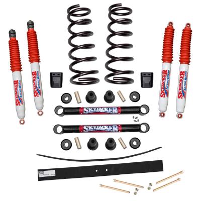 Suspension Lift Kit w/Shock Nitro Shocks 2.5-3.5 Inch Lift Incl. Front Springs Add-A-Leafs Skyjacker