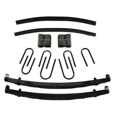 Lift Kit 8 Inch Lift 75-93 Ramcharger 75-81 Trailduster Includes Front Leaf Springs Front/Rear U Bolt Kits Front Bushing Kit Rear Blocks Rear Add-A-Leafs Skyjacker
