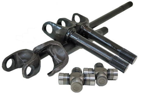 1971-91 GM Dana 60 4340 Chromoly Discovery Series Front Axle Kit, 35 Spline Revolution Gear
