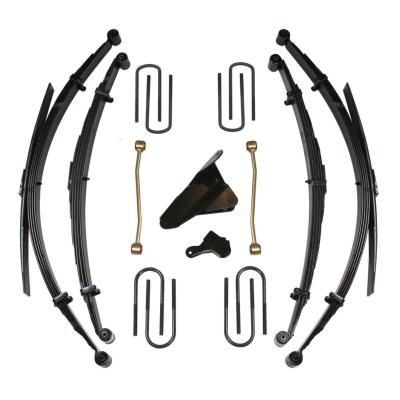 Lift Kit 6 Inch Lift 00-05 Ford Excursion Includes Front/Rear Leaf Springs Track Bar Brackets Front/Rear U Bolt Kits Spring Bushings Sway Bar Links Skyjacker