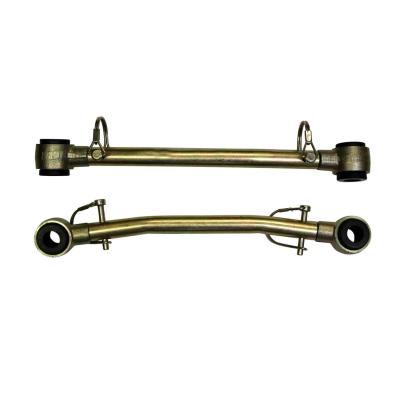 Sway Bar Extended End Links Disconnect Front Lift Height 3.5-6 Inch Double Black Rubber Bushings 87-95 Jeep Wrangler Skyjacker
