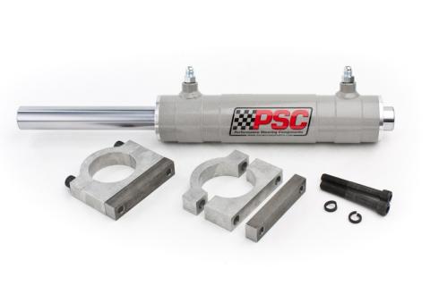 Double Ended XD Steering Cylinder Kit for Full Hydraulic Steering Systems, 2.5 Inch X 8.0 Inch X 1.50 Inch Rod PSC Performance Steering Components