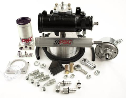 Cylinder Assist Steering Kit, 1980-87 GM 4WD with Crossover Steering Kit PSC Performance Steering Components