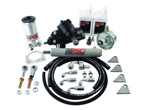 Cylinder Assist Steering Kit, 1988-1999.5 GM 4WD with Straight Axle Conversion PSC Performance Steering Components