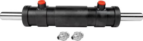 10 Inch Double Ended Ram with Number 8 JIC Fittings Trail Gear