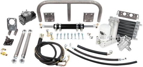 Universal Full Hydraulic Steering Kit - 10-inch Ram Trail Gear