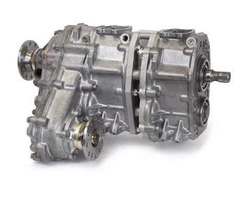 2.28x4.70 Dual Transfer Case with 21-Spline Input, Forward Shift, 4-Inch Of Forward Shift, New Gears Trail Gear