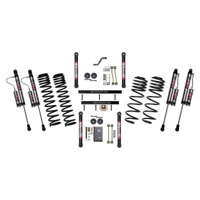 4 Inch Suspension Lift System With ADX 2.0 Remote Reservoir Shocks with Lower Links 03-06 Jeep Wrangler TJ Skyjacker