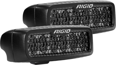 Spot Diffused Midnight Surface Mount Pair SR-Q Pro RIGID Industries