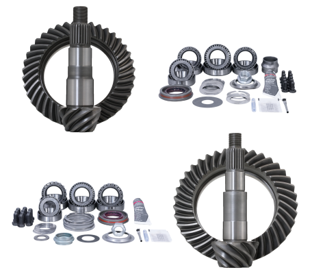 Jeep Wrangler JK Non-Rubicon 4.10 Ratio Koyo Bearing Gear Package Revolution Gear