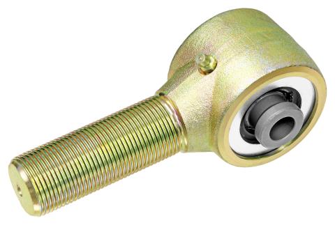 Forged Johnny Joint 2 1/2 Inch 2.585 Inch X 0.562 Inch Ball 1 1/4 Inch-12 Left Hand Threaded Shank Externally Greased Each RockJock 4x4